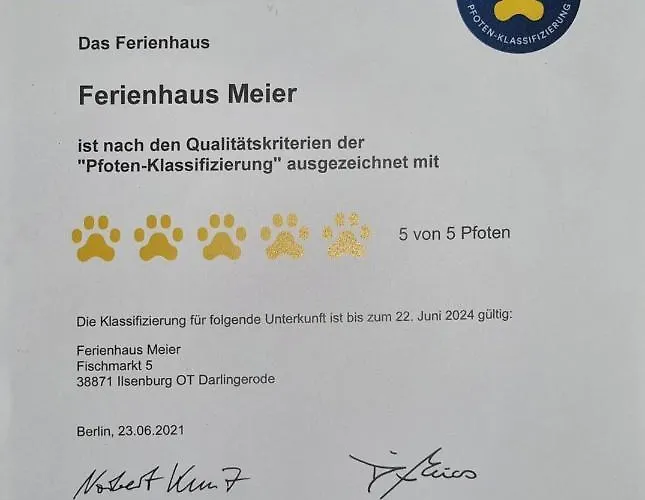 Ferienhaus Darlingerode Prázdninový dům *